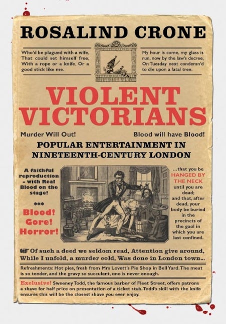 Book cover image for Violent Victorians ISBN: 9780719086854
